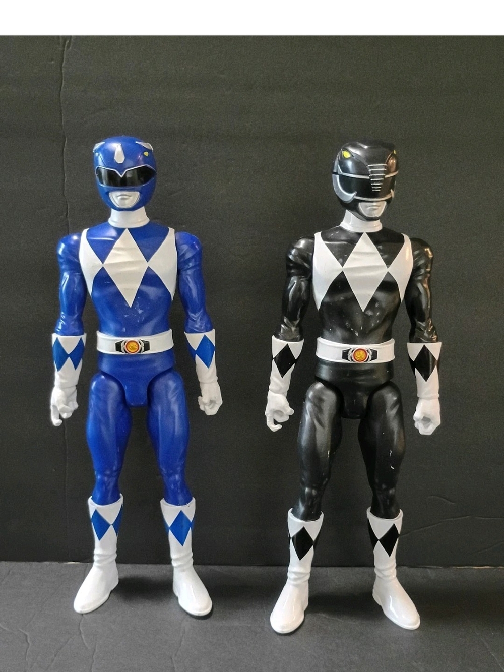 Hasbro 2021 Blue & Black Ranger 11” Action Figure Power Rangers Mighty Morphin